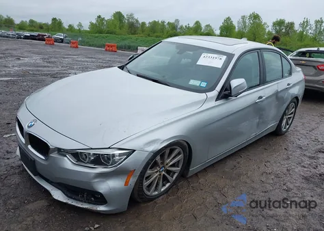 2018 BMW 320I xDrive from USA, damaged, VIN WBA8A3C53JA486966